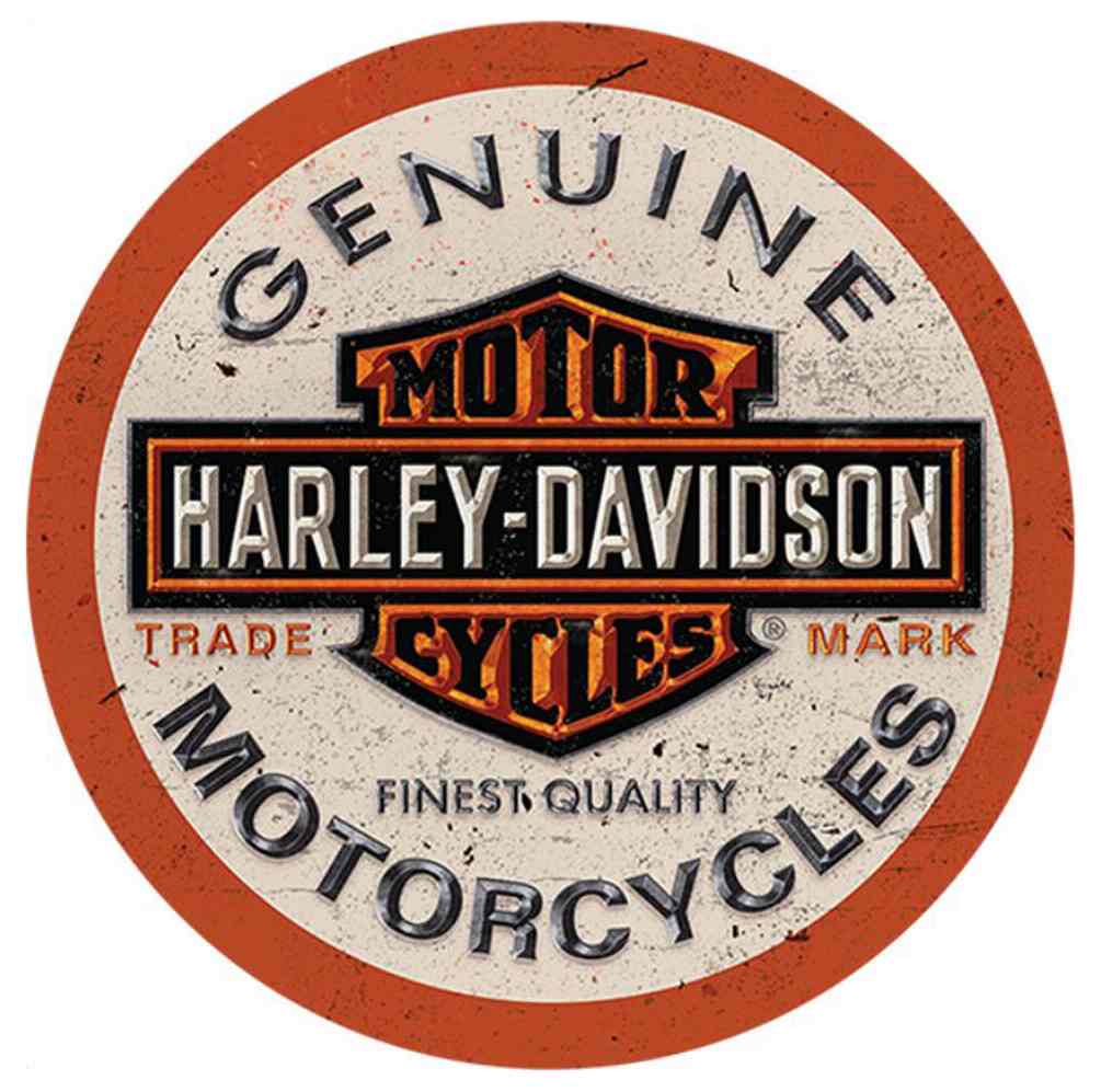 Harley-Davidson Free Shipping - Harley-Davidson Long Bar & Shield Neoprene Coaster Set, 4 Pack, 4 inch CS31216 - Free Shipping on many products plus Orders Over $99