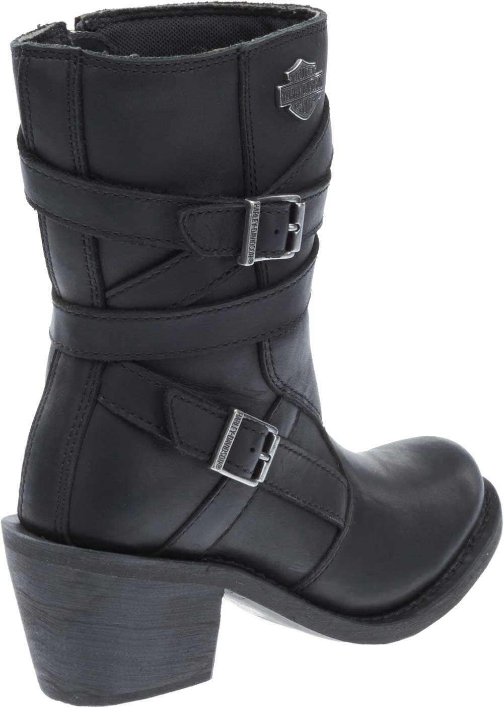 Harley-Davidson Women's Heights 7-Inch Black Performance Motorcycle Boots D87118 - No Hassle Returns at Wisconsin Harley