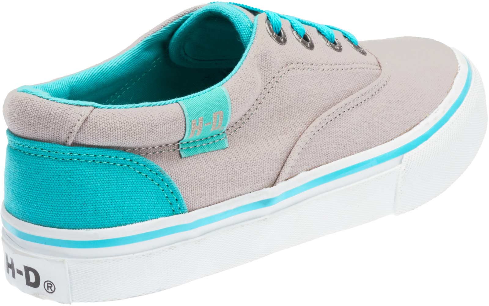 Harley-Davidson Women's Layton Light Grey Athletic Sneakers Skate Shoes. D83976 - No Hassle Returns at Wisconsin Harley