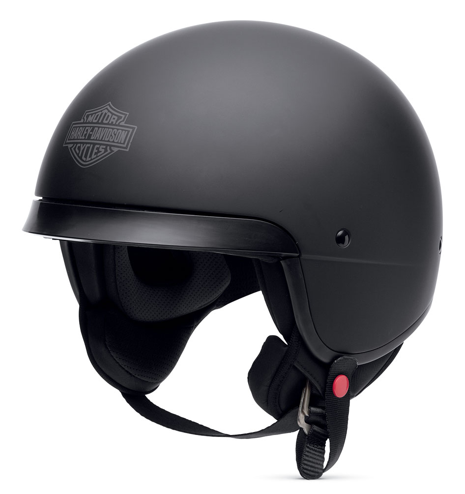 Harley-Davidson Men's B&S Hightail B09 5/8 Helmet, Matte Black 98179-17VX - Wisconsin Harley-Davidson