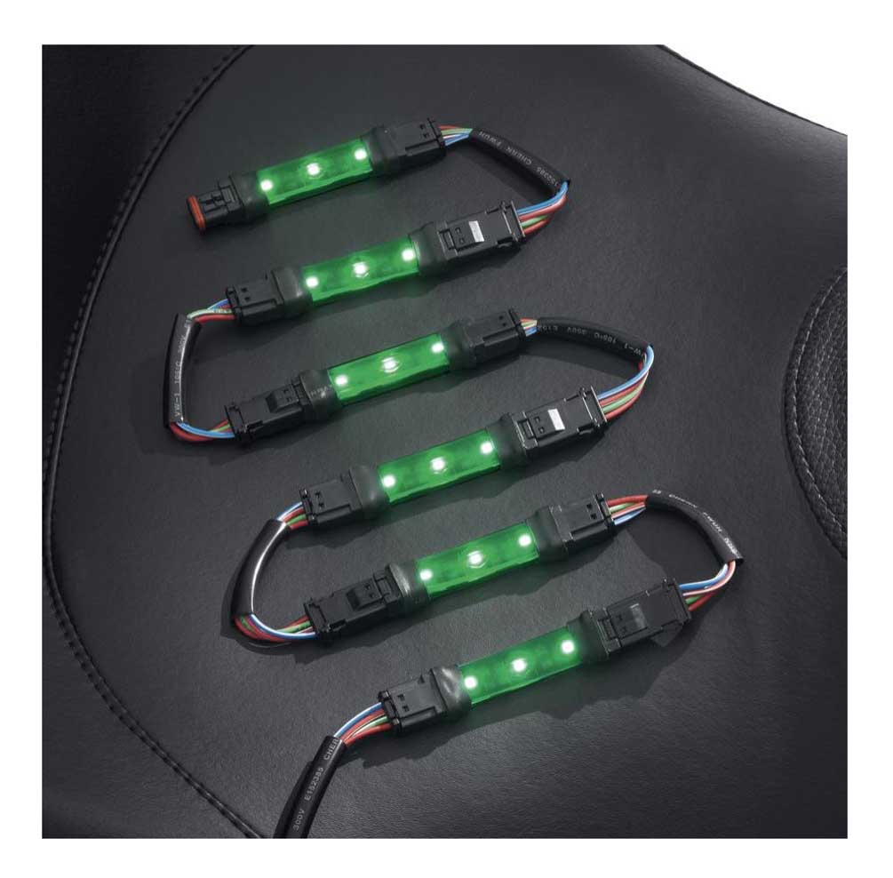 Harley-Davidson Spectra Glo LED Light Flexible Pod 6-Lamp Starter Kit 68000213 - No Hassle Returns at Wisconsin Harley