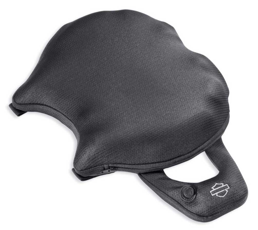 Harley-Davidson Road Zeppelin Seat Rider Pad, Pad Width 14 inch, Black 52000327 - Wisconsin Harley-Davidson