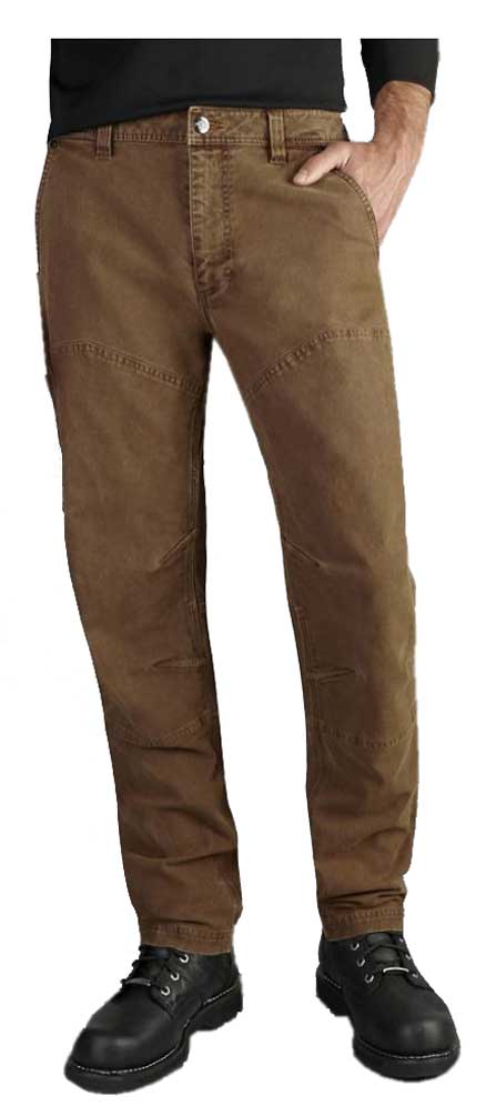 Harley-Davidson Men's Straight Leg Fit Modern Canvas Pants, Brown 99023-17VM - Wisconsin Harley-Davidson