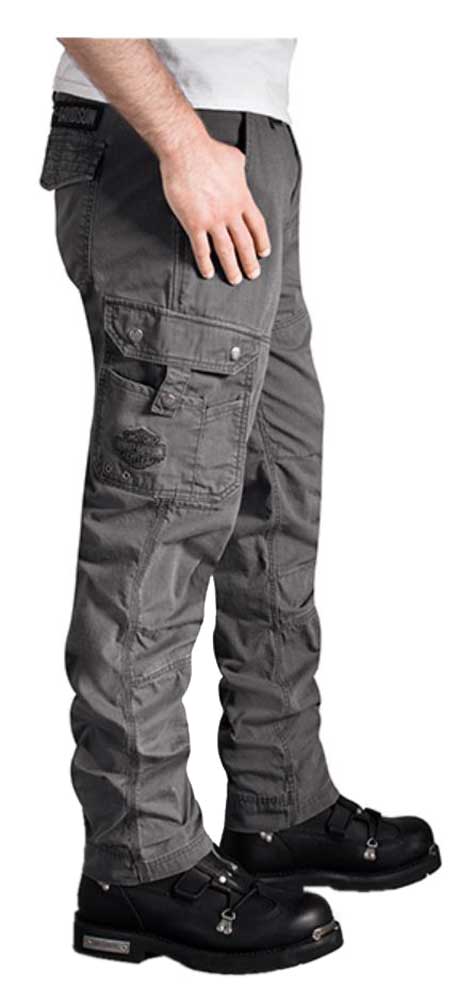 Harley-Davidson Free Shipping - Harley-Davidson Men's Straight Leg Slim Fit Cargo Pant, Dark Gray 99021-17VM - Free Shipping on many products plus Orders Over $99