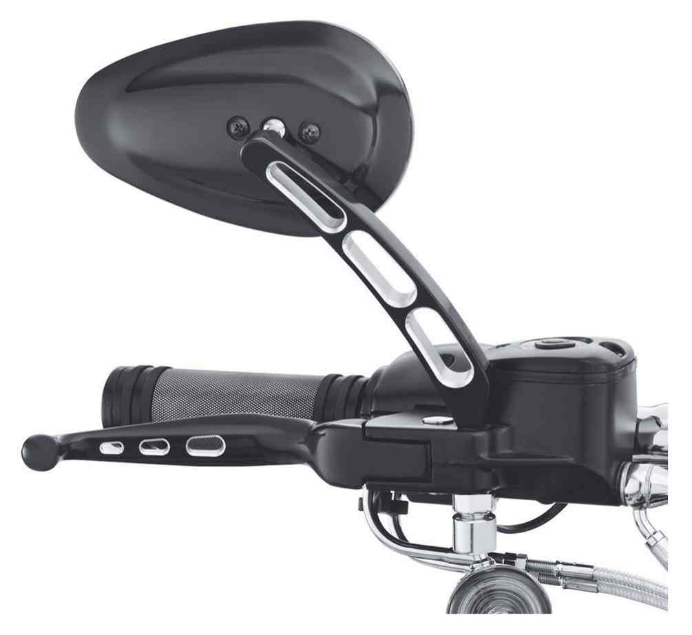 Harley-Davidson Free Shipping - Harley-Davidson Edge Cut Stem Mirrors, Multi-Fit Item 92441-10 - Free Shipping on many products plus Orders Over $99