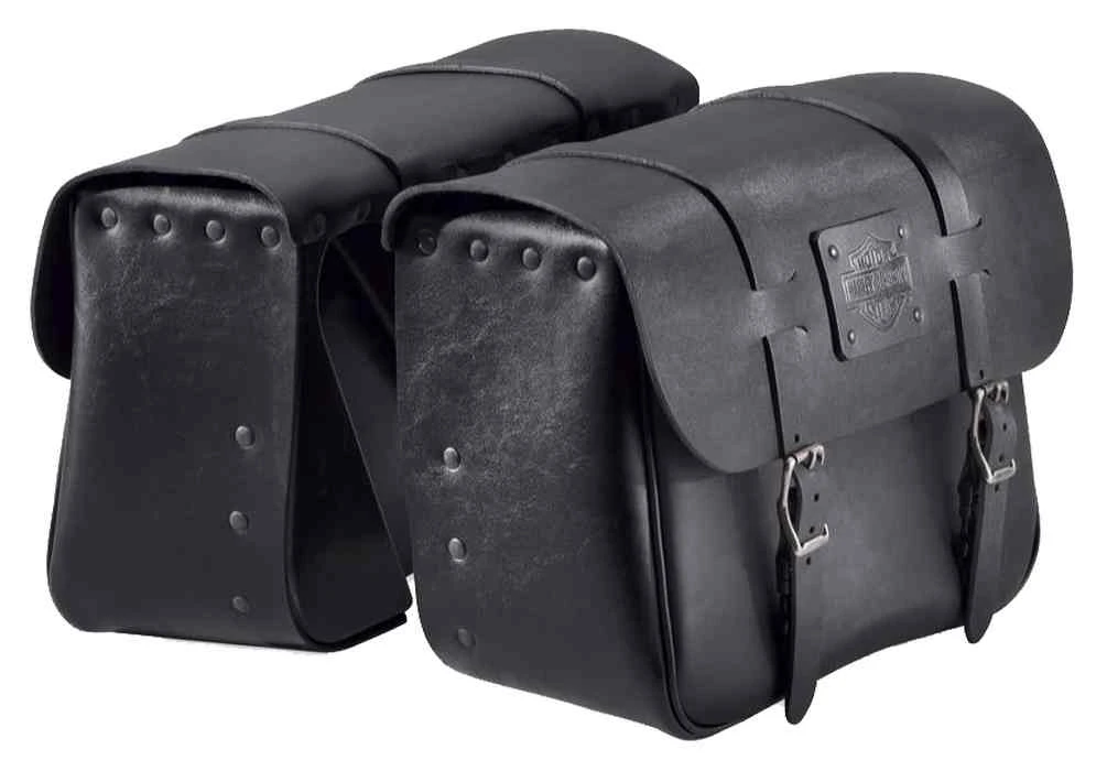 Harley-Davidson Free Shipping - Harley-Davidson Express Rider Large Capacity Leather Saddlebags, Black 90201325 - Free Shipping on many products plus Orders Over $99