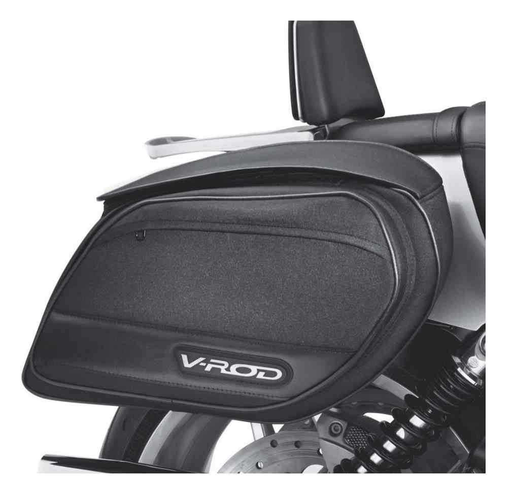 Harley-Davidson V-Rod Sport Saddlebags, Fits '12-later VRSCDX Models 90200493 - Wisconsin Harley-Davidson