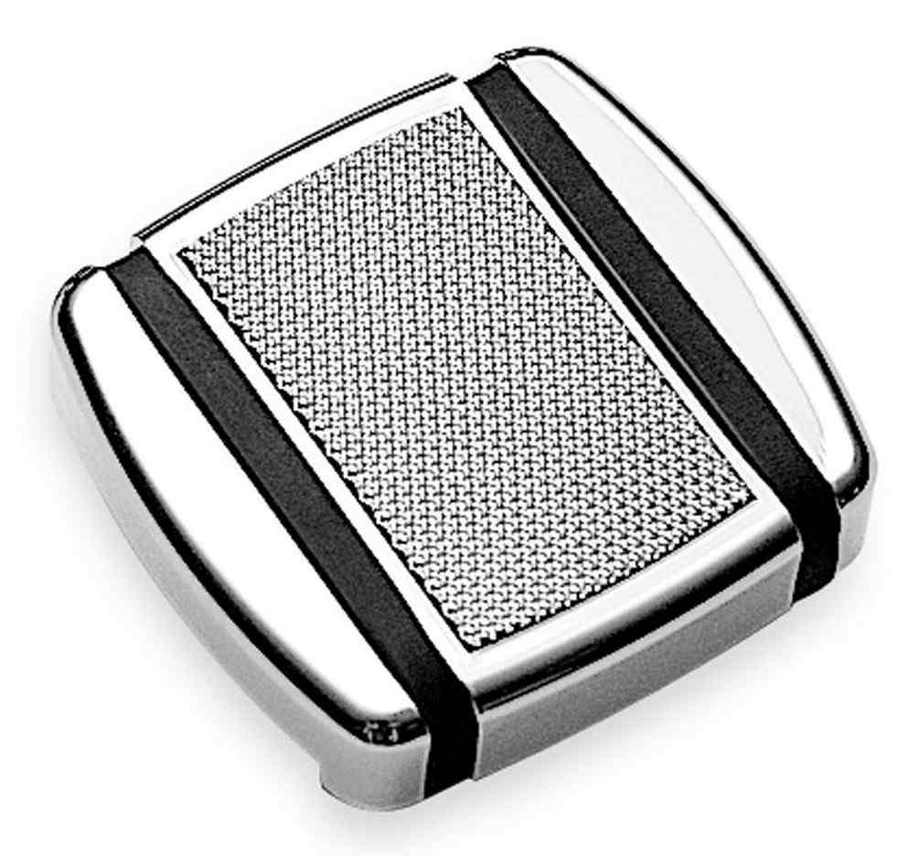 Harley-Davidson Narrow Band Custom Billet Brake Pedal Pads - Small 42629-00 - Wisconsin Harley-Davidson