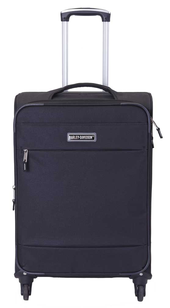 Harley-Davidson 21" Night Rider Carry-On with Spinner Wheels, Black 99320-BLK - Wisconsin Harley-Davidson