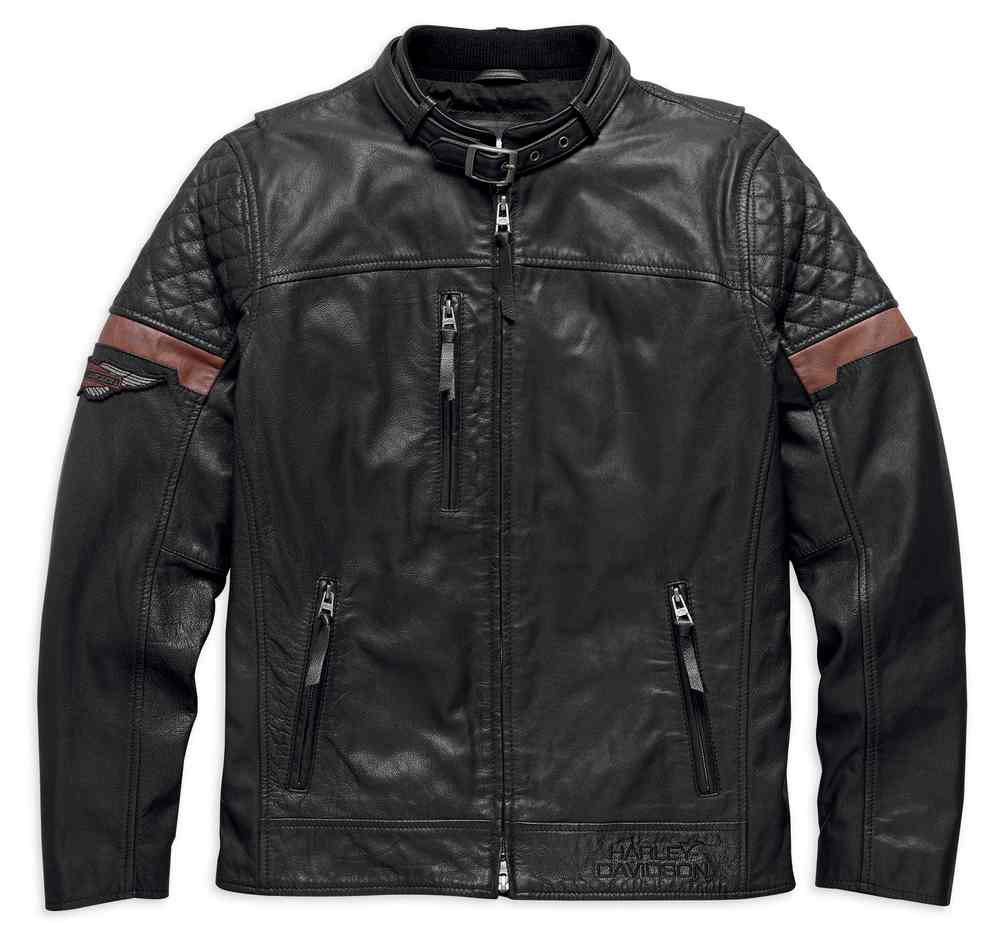 Harley-Davidson® Men's Varick Light-Weight Vintage Leather Jacket