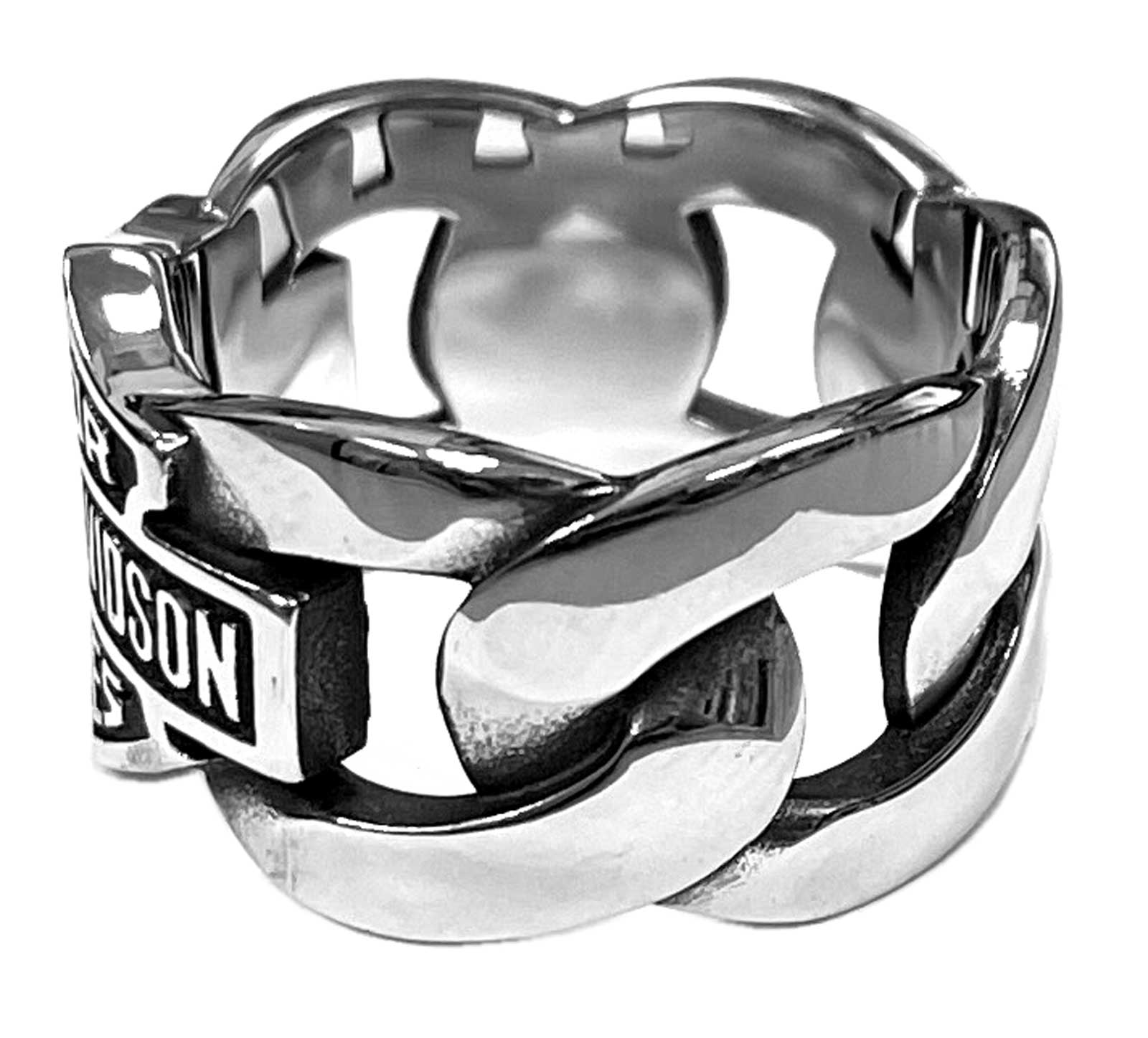 Harley-Davidson Free Shipping - Harley-Davidson Men's Bar & Shield Stainless Steel Chain H-D Ring HSR0029 - Free Shipping on many products plus Orders Over $99