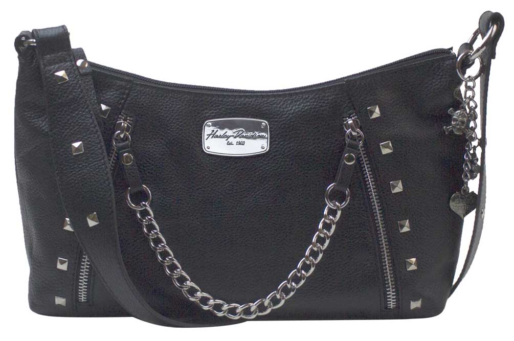 Harley Davidson Women's Shoulder Bags - Black