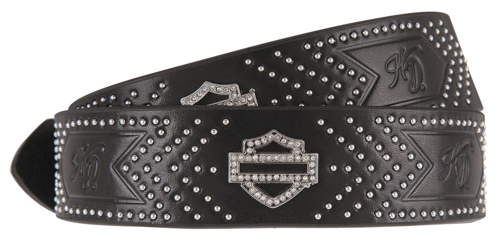 Harley-Davidson Free Shipping - Harley-Davidson Women's Native Star Studded Genuine Leather Belt HDWBT11250-BLK - Free Shipping on many products plus Orders Over $99