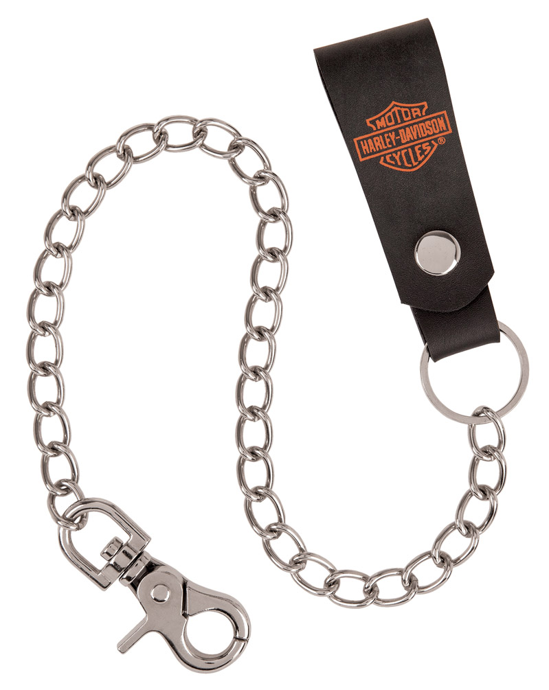 Harley-Davidson® Men's 23 inch Bar & Shield Original Wallet Chain