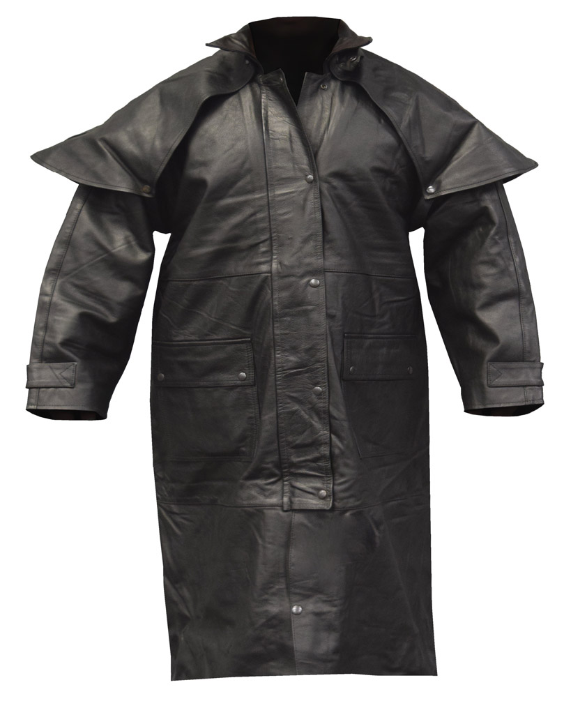 Redline Men's Classic Duster Premium Leather w/ Zip-Out