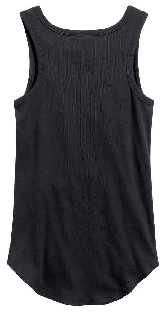 Harley-Davidson® Women's Distressed Live To Ride Tank, Black 96146
