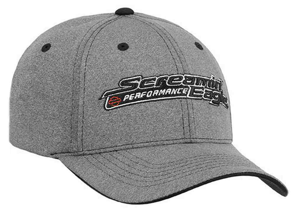 Harley-Davidson Free Shipping - Harley-Davidson Men's Screamin' Eagle Hype Performance Flex Cap, Gray HARLMH0302 - Free Shipping on many products plus Orders Over $99