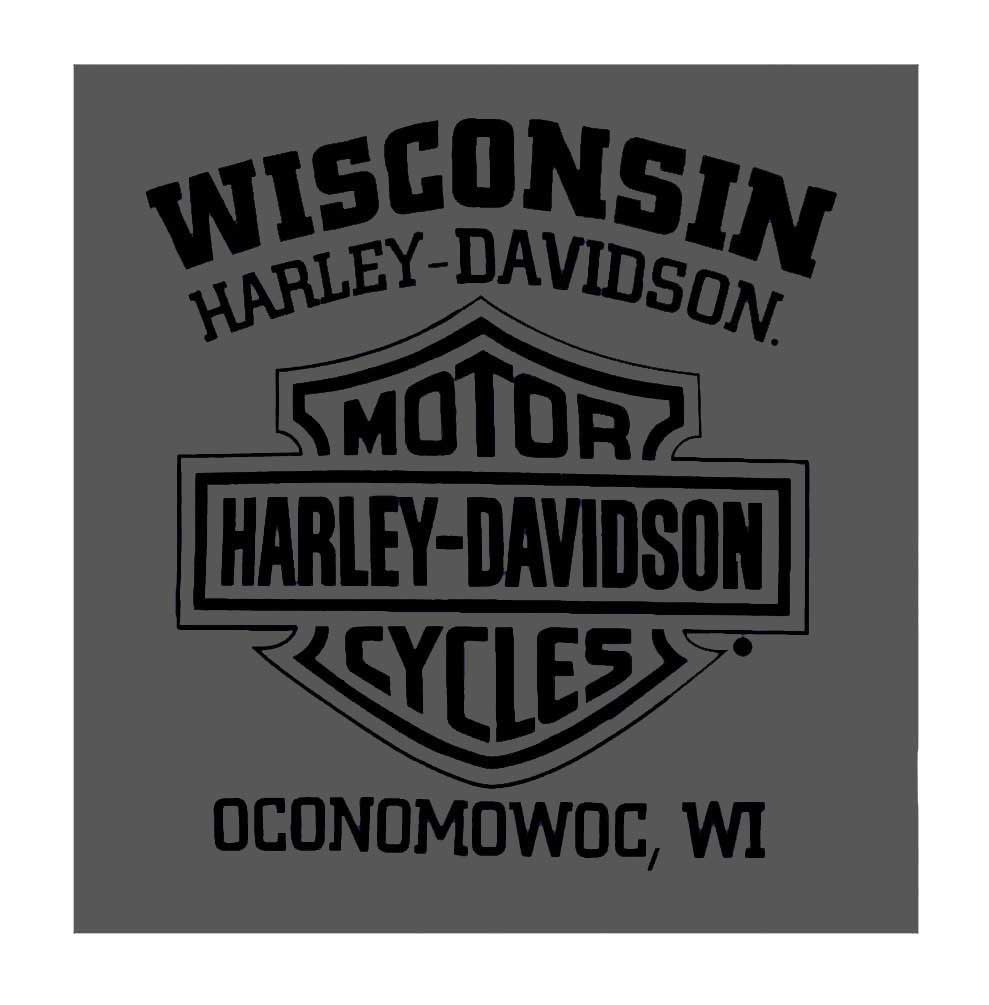 Harley-Davidson Free Shipping - Harley-Davidson Mens Finest B&S Short Sleeve Chest Pocket T-Shirt, Smoke Gray - Free Shipping on many products plus Orders Over $99