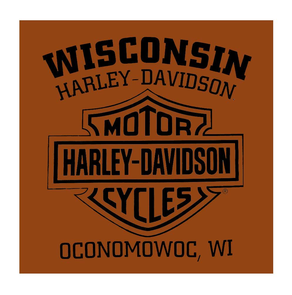 Harley-Davidson Free Shipping - Harley-Davidson Men's Traverse H-D Script Short Sleeve T-Shirt, Texas Orange - Free Shipping on many products plus Orders Over $99