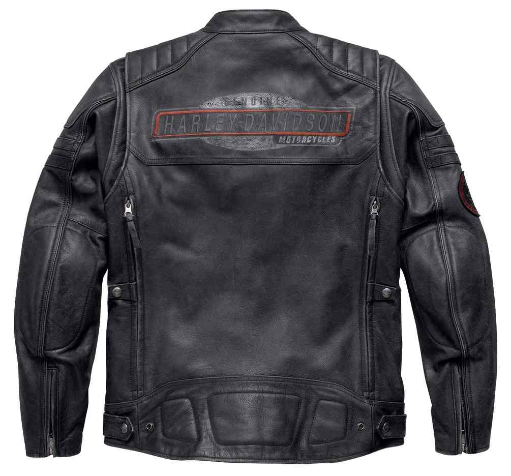ジャケット・アウター HARLEY-DAVIDSON Leather jacket Harley-Davidson® Men's Aurora Willie G Skull 3-in-1 Jacket