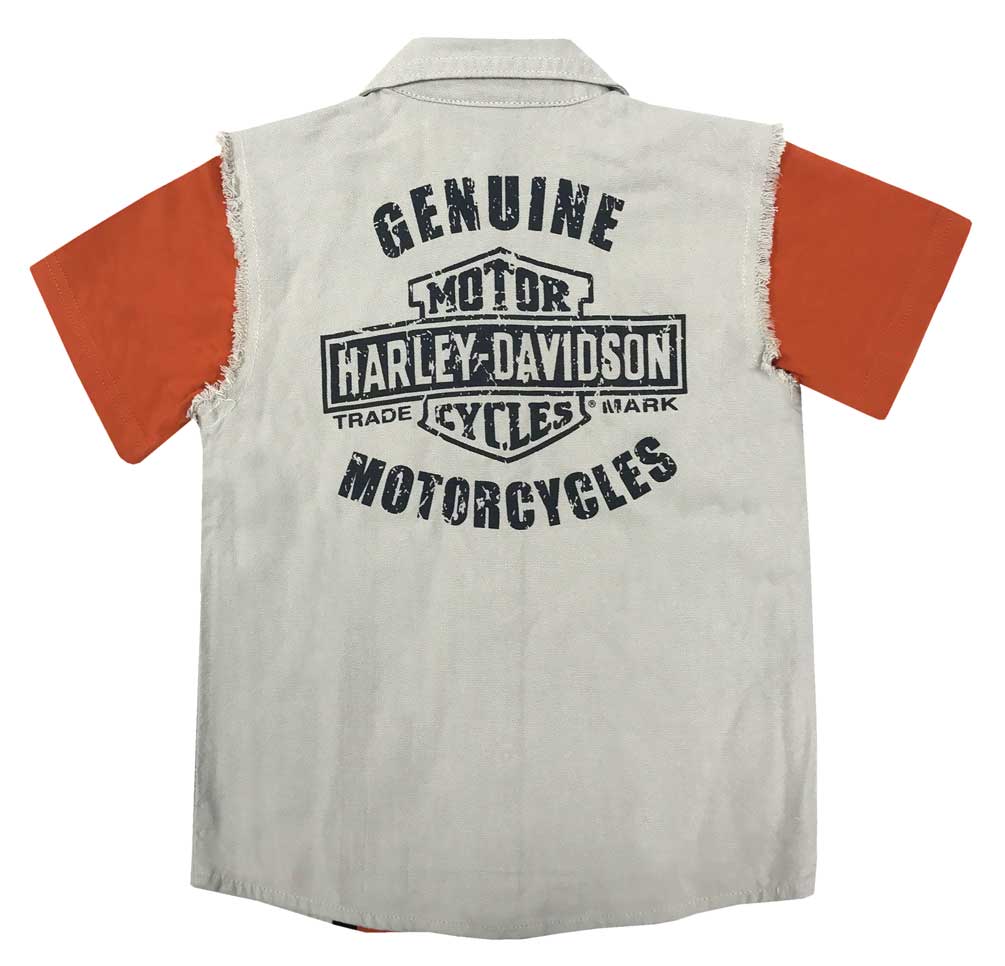 Harley-Davidson Free Shipping - Harley-Davidson Little Boys' 2 Piece Blow-Out & Short Sleeve Shirt Set 1071521 - Free Shipping on many products plus Orders Over $99