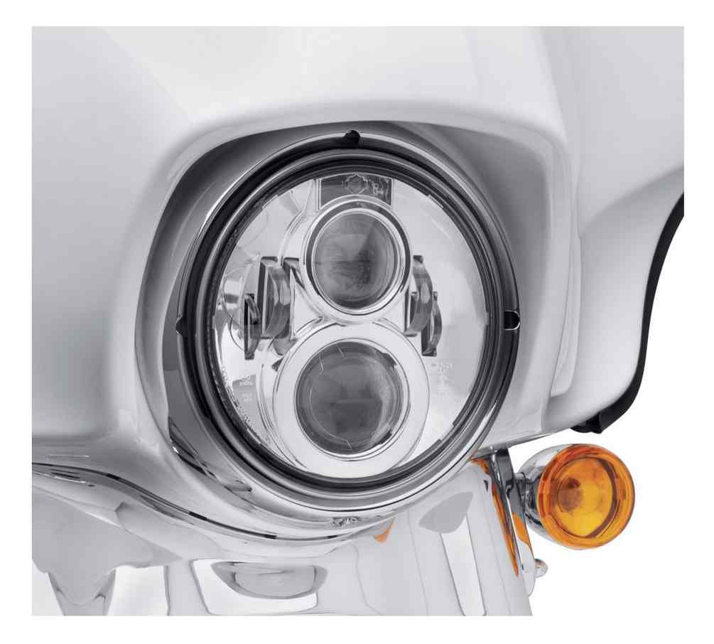 Harley-Davidson® 7 in Daymaker Projector LED Headlamp - Chrome