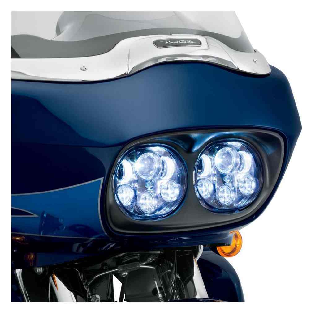Harley-Davidson Road Glide Daymaker Projector LED Headlamp - Chrome 67700109 - No Hassle Returns at Wisconsin Harley