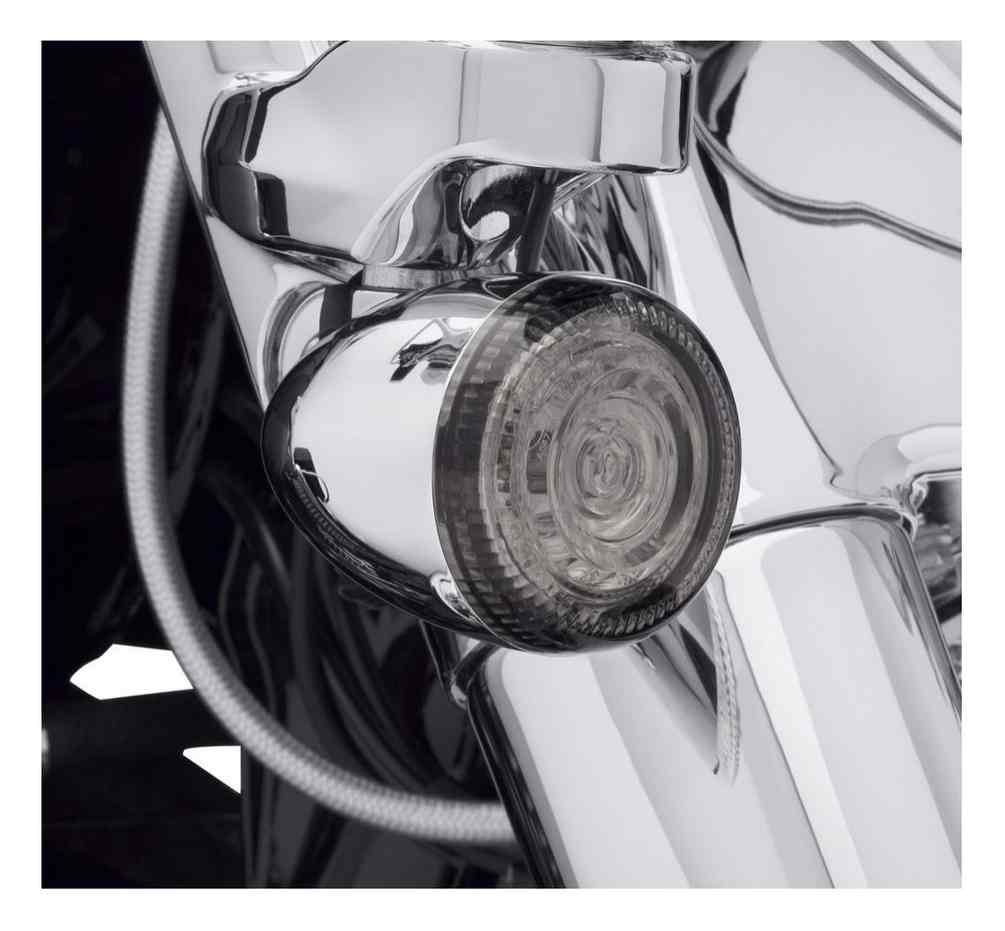 Harley-Davidson Free Shipping - Harley-Davidson Lenses For LED Bullet Turn Signal Insets - Smoked 67800643 - Free Shipping on many products plus Orders Over $99