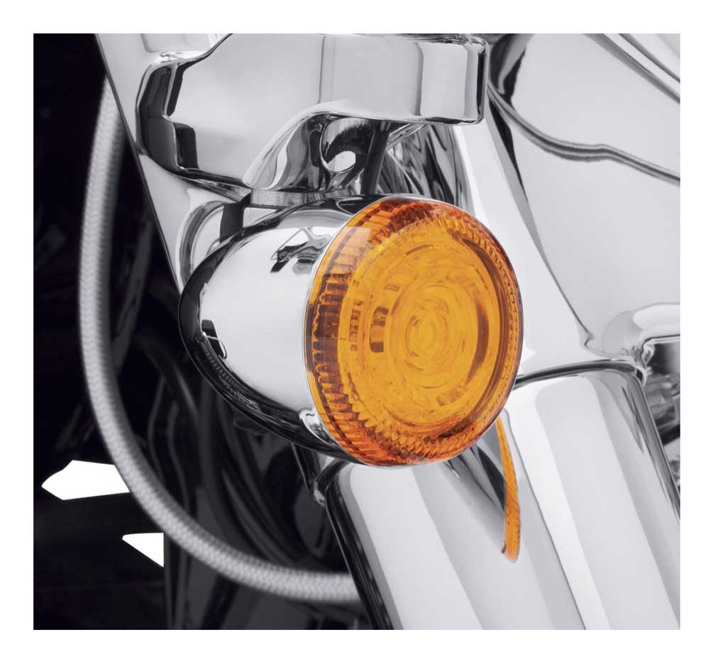 Harley-Davidson Free Shipping - Harley-Davidson Lenses For LED Bullet Turn Signal Insets - Amber 67800642 - Free Shipping on many products plus Orders Over $99