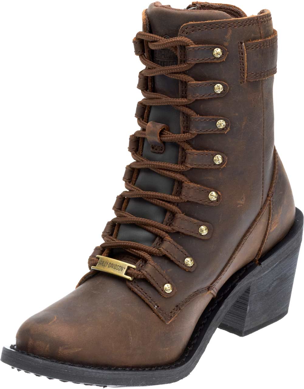 Harley-Davidson Free Shipping - Harley-Davidson Women's Erica 6-Inch Waterproof Brown Motorcycle Boots D87126 - Free Shipping on many products plus Orders Over $99
