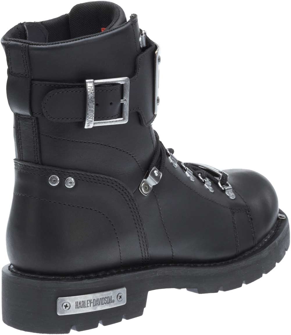 Harley-Davidson® Men's Sewell Black Leather Motorcycle Boots