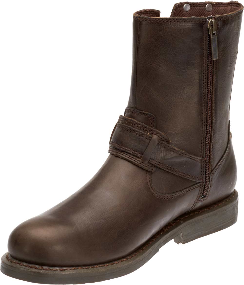 Harley-Davidson® Men's Blanchard 7.5-Inch Brown Motorcycle Boots