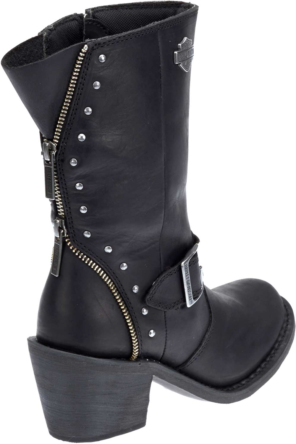 HarleyDavidson® Women's Rosanne 8Inch Waterproof Black Motorcycle