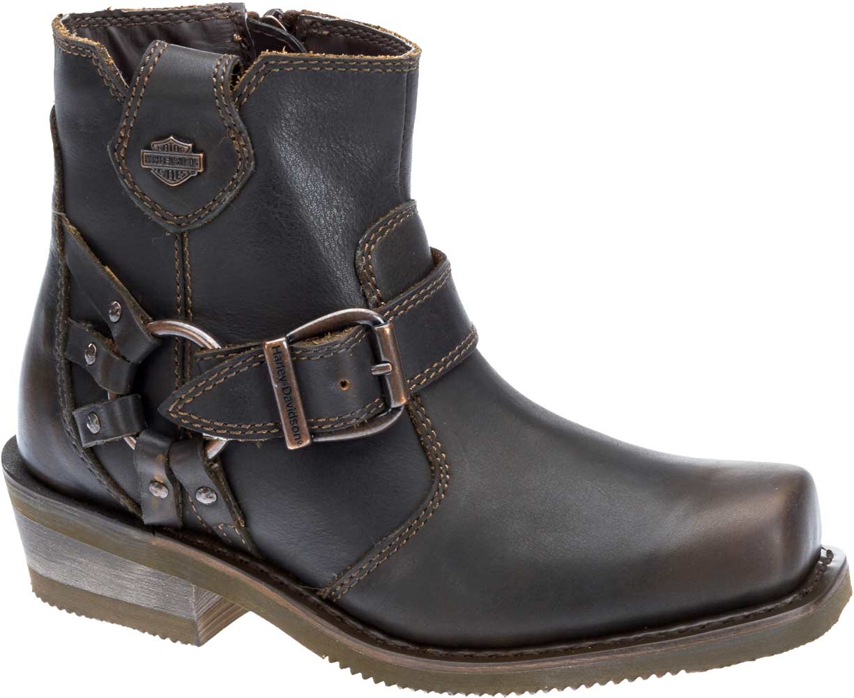 Harley-Davidson® Women's Newhall 5.25-Inch Brown Motorcycle Boots