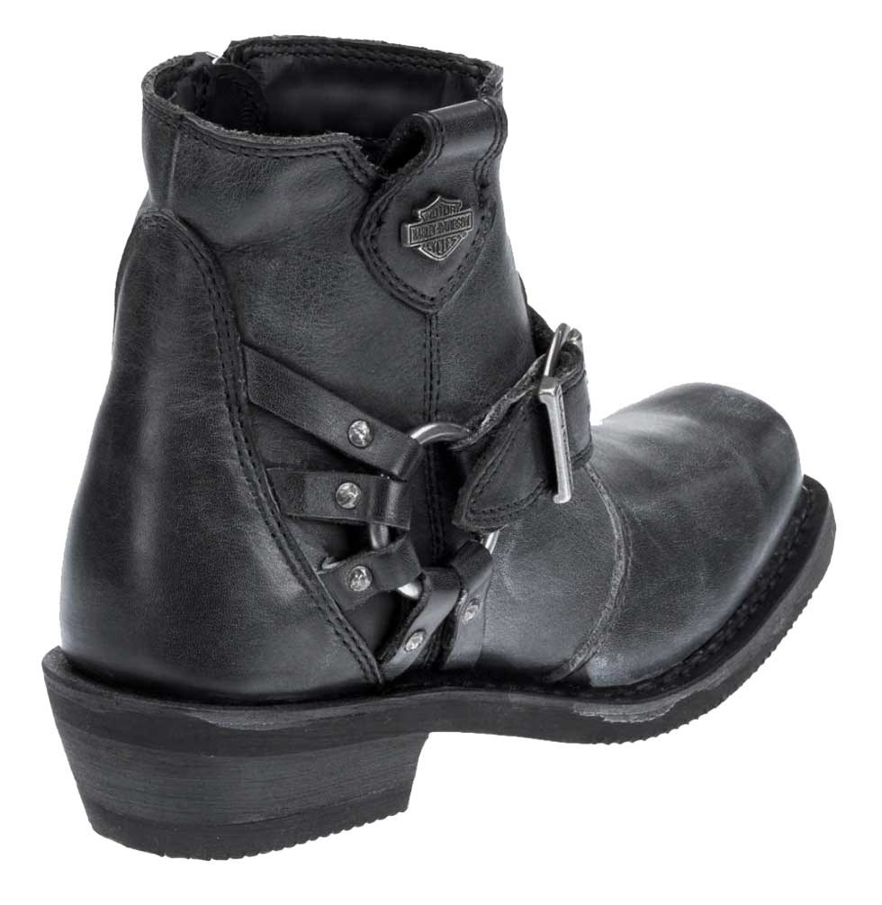 Harley-Davidson Women's Newhall 5.25-Inch Smoke Motorcycle Boots D87139 - No Hassle Returns at Wisconsin Harley