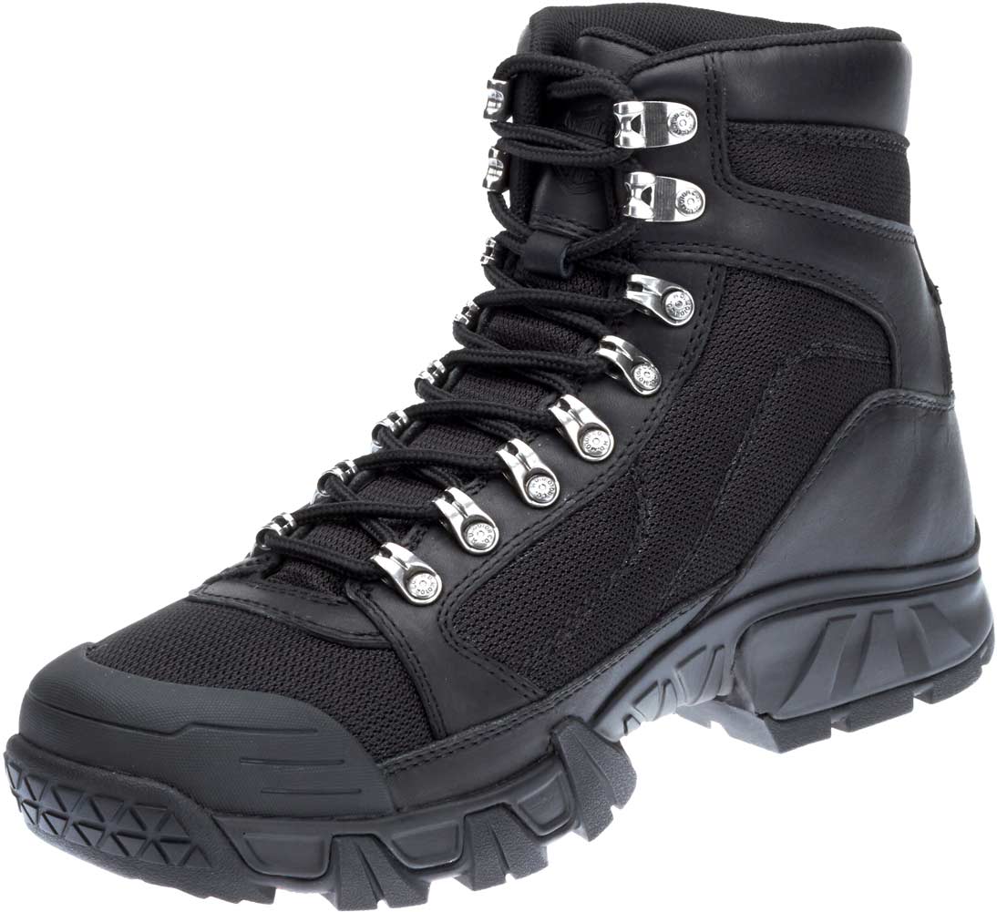 Harley-Davidson® Men's Parkwood Black Leather and Mesh Motorcycle