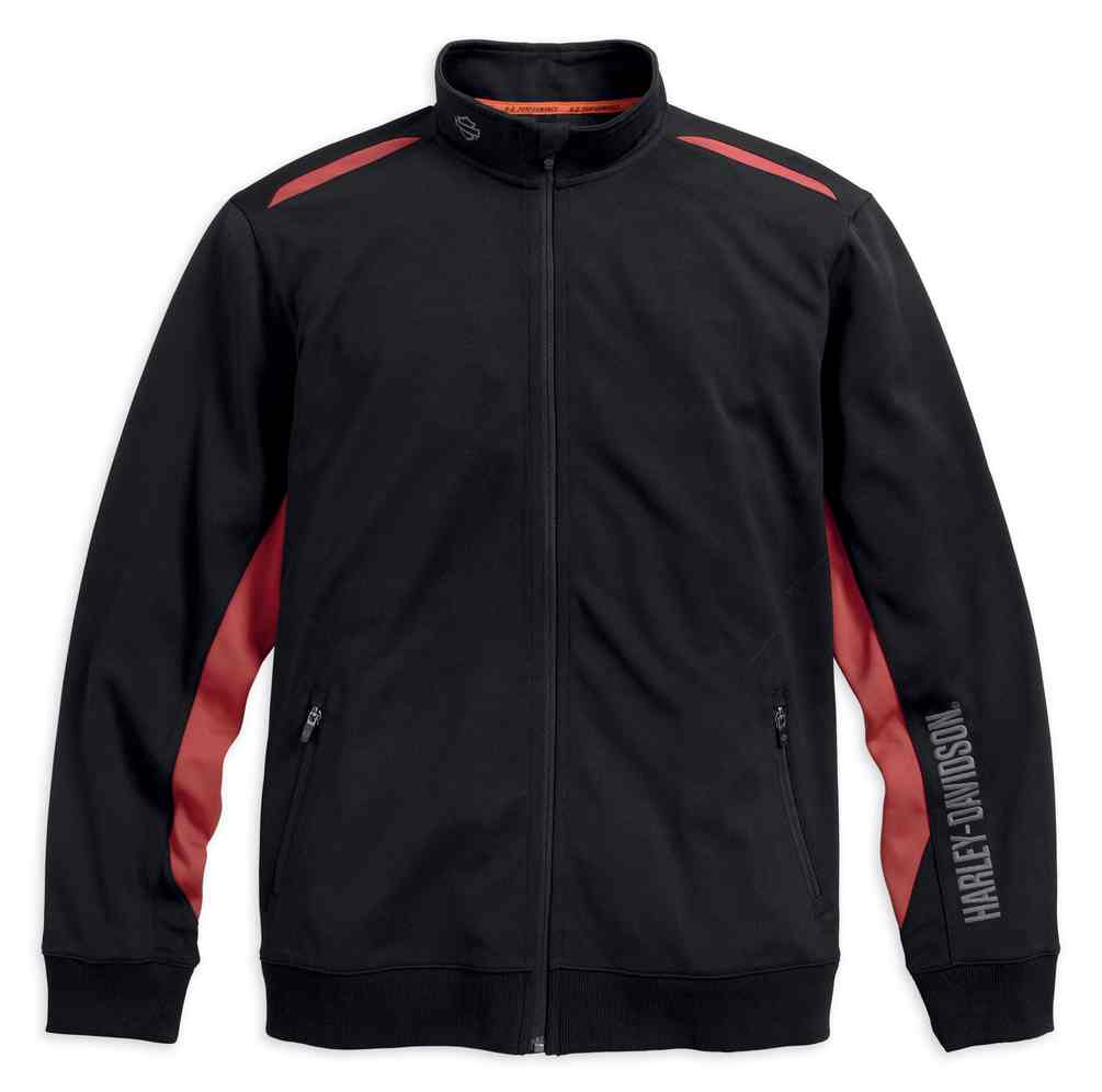 Harley-Davidson Men's Performance Infrared Activewear Jacket, Black 96493-17VM - Wisconsin Harley-Davidson