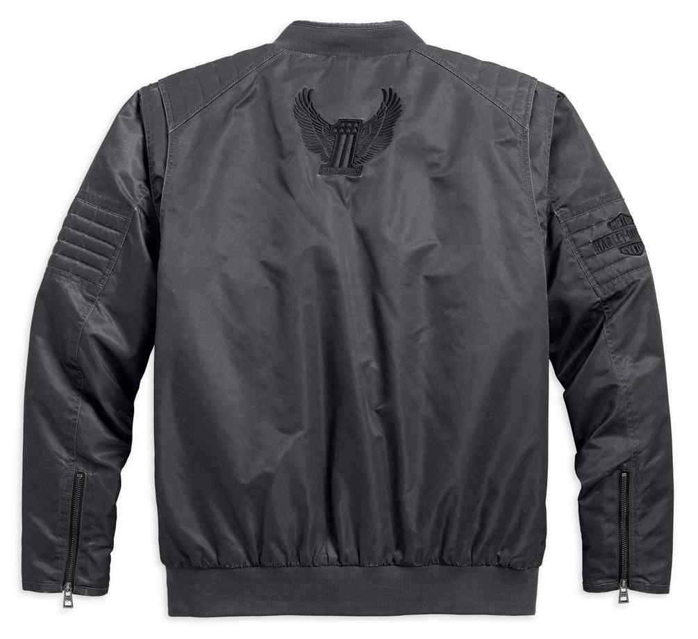 Harley-Davidson® Men's Intrepid Distressed Nylon Twill Jacket