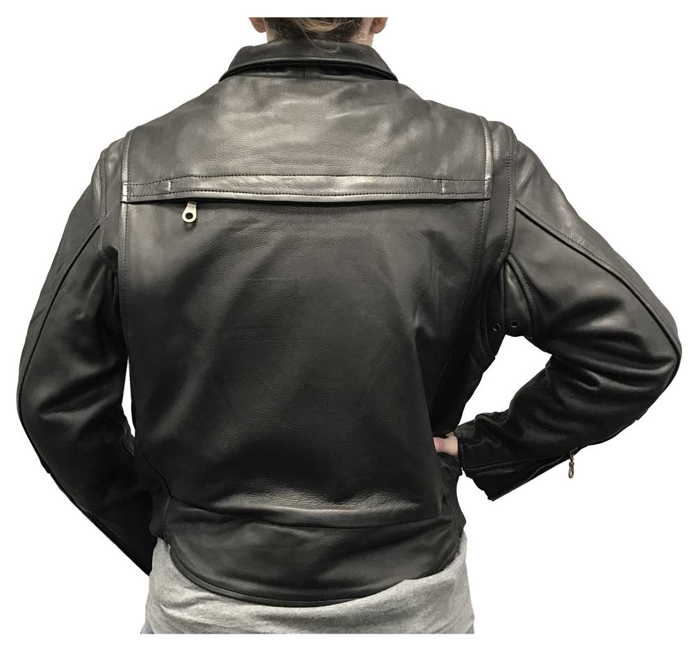 Harley-Davidson Free Shipping - Redline Women's Bomber Naked Cowhide Leather Motorcycle Jacket, Black L-30 - Free Shipping on many products plus Orders Over $99