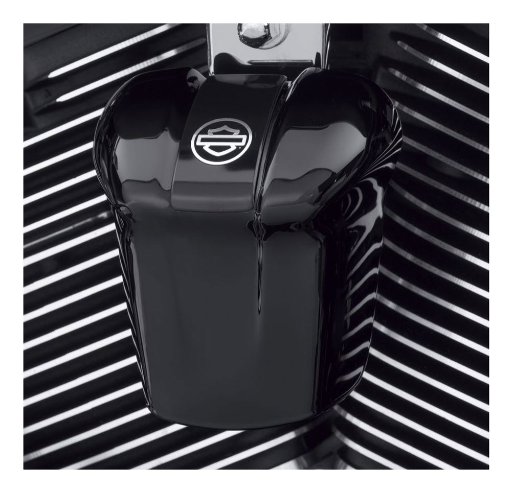Harley-Davidson Free Shipping - Harley-Davidson Waterfall Style Horn Cover, Fit '93-Later Models, Black 61300623 - Free Shipping on many products plus Orders Over $99
