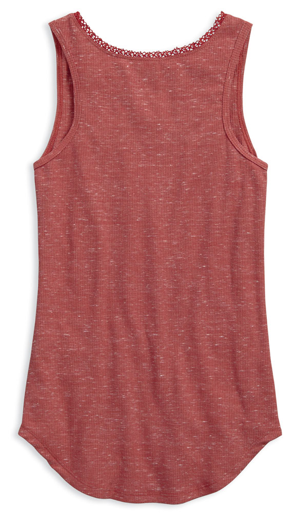 Harley-Davidson Free Shipping - Harley-Davidson Women's Flecked Wing Sleeveless Tank Top, Marsala 96154-17VW - Free Shipping on many products plus Orders Over $99
