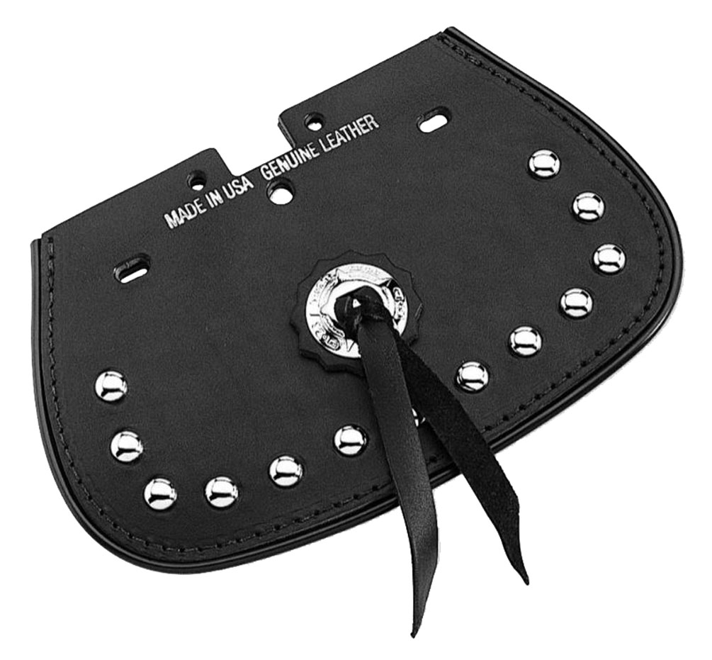 Harley-Davidson Heritage Softail Classic Rear Fender Leather Mud Flap 59071-98 - Wisconsin Harley-Davidson
