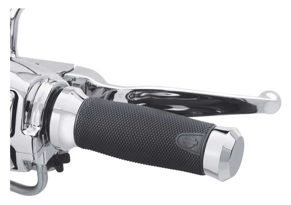 Harley-Davidson Free Shipping - Harley-Davidson Get-A-Grip Hand Grips - Chrome Finish, Standard 1.5 in 56100007 - Free Shipping on many products plus Orders Over $99