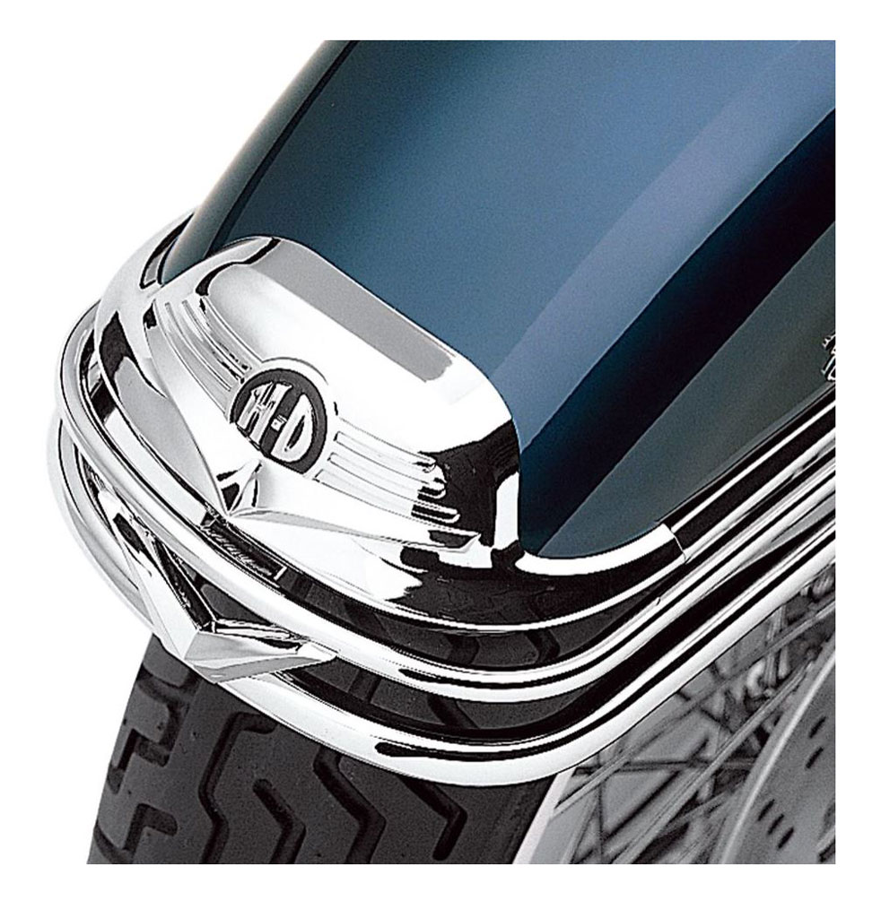 純正　Harley-Davidson フェンダーチップ59600031 Harley-Davidson® Rear H-D Classic Fender Tip - Chrome, Fits