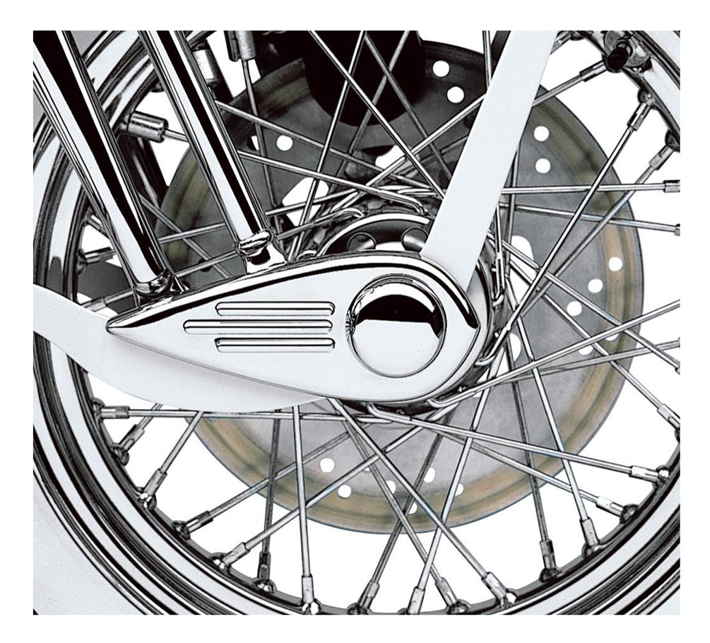 Harley-Davidson® Teardrop Front Fork Rocker Cover Kit - Chrome