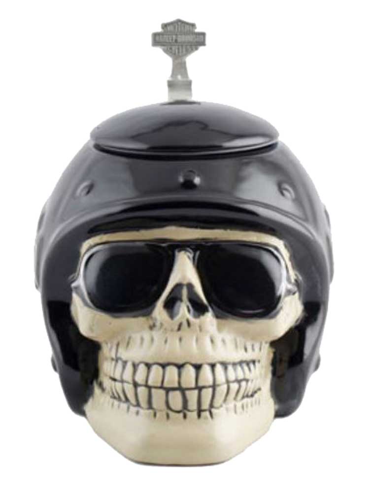 Harley-Davidson® Skull Rider B&S Stein, Sculpted Ceramic, 32
