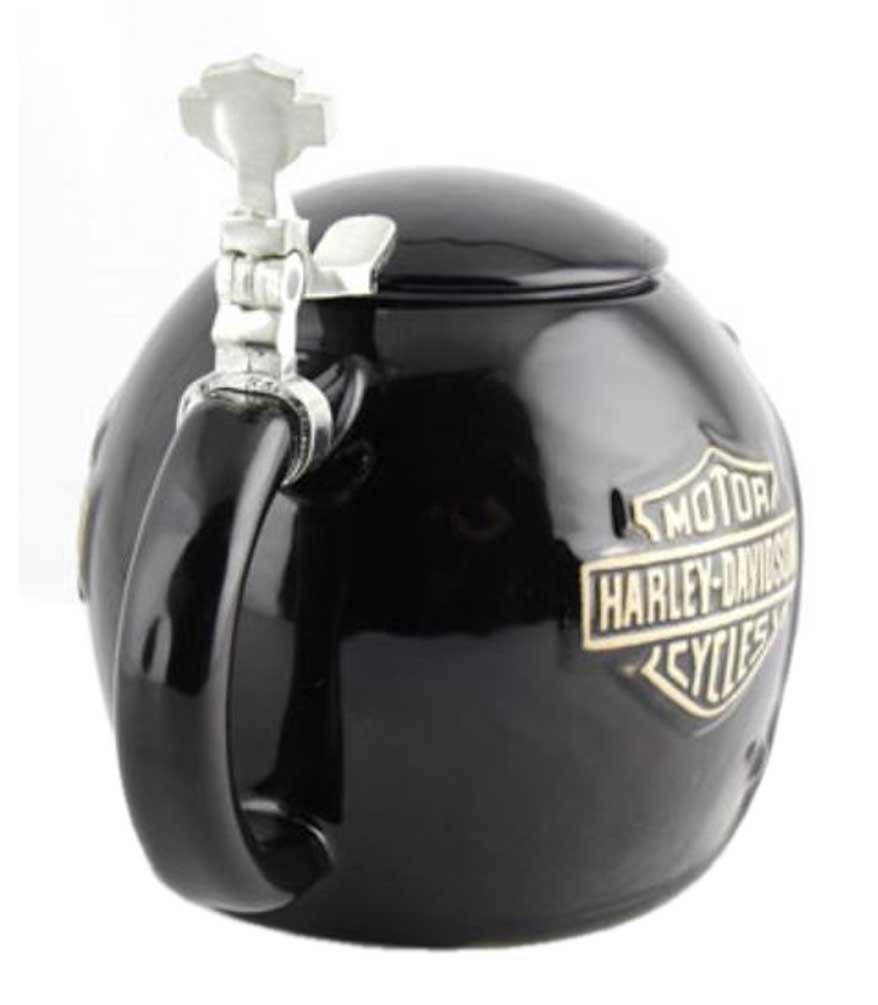 Harley-Davidson® Skull Rider B&S Stein, Sculpted Ceramic, 32 oz