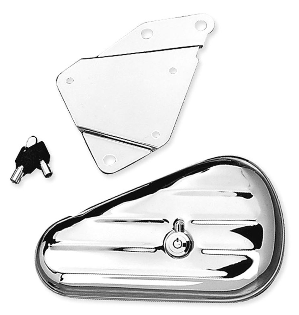 Harley-Davidson® Softail Toolbox - Chrome Finish, Right Sided