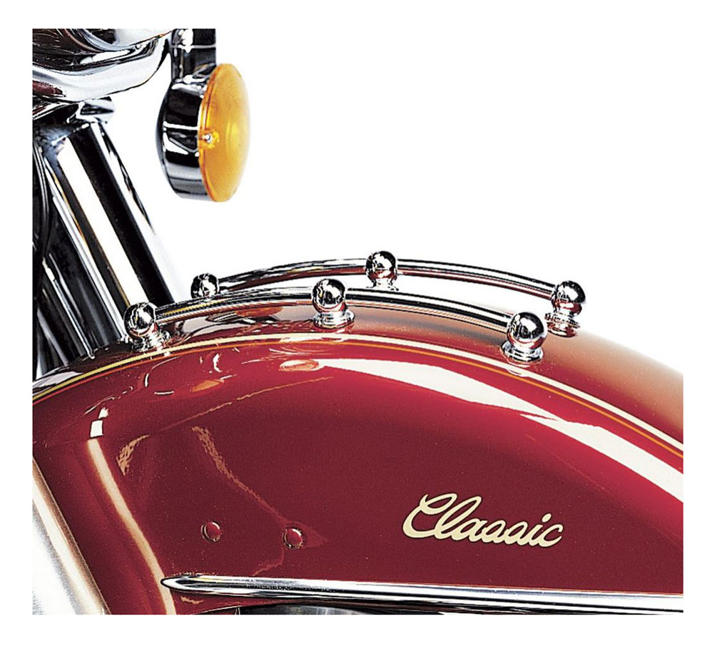 HarleyDavidson® Front Fender Rail & Stanchion Kit Chrome Finish