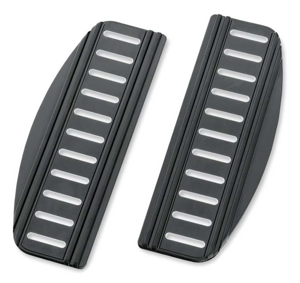 Harley-Davidson Edge Cut Rider Footboard Insert Kit, Traditional Shape 54187-10 - Wisconsin Harley-Davidson